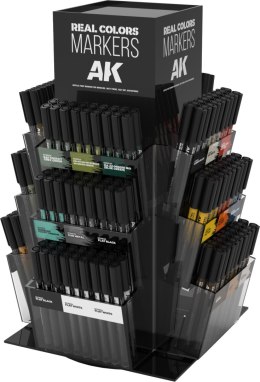 AK Interactive: Real Colors Markers - Rotating Display (432)