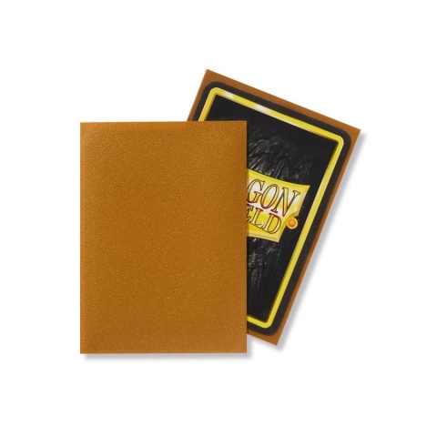 Dragon Shield Matte Sleeves Standard Size - Gold (100)