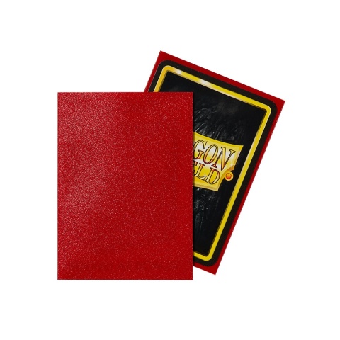 Dragon Shield Matte Sleeves Standard Size - Ruby (100)