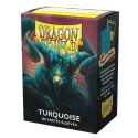 Dragon Shield Matte Sleeves Standard Size - Turquoise (100)