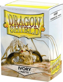 Dragon Shield Matte Sleeves Standard Size - Ivory (100)