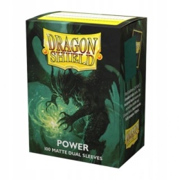 Dragon Shield Matte Sleeves Standard Size - Power (100)