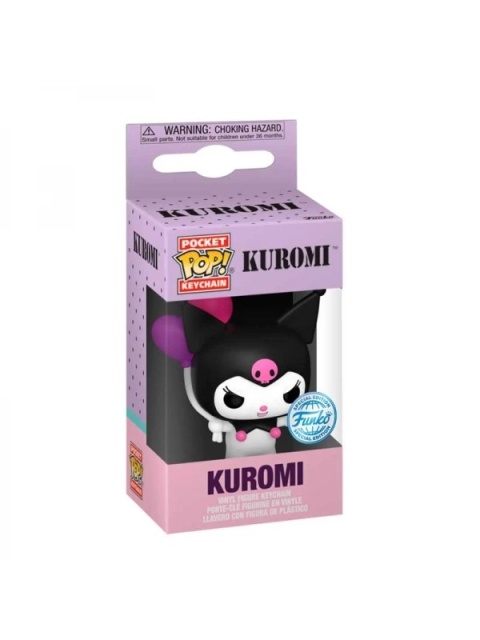 Funko POP Keychain: Hello Kitty - Kuromi with balloon
