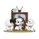 Funko POP Moment: 101 Dalmatians - Rolly, Patch & Lucky with TV