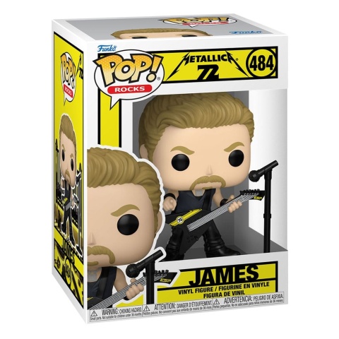 Funko POP Rocks: Metallica - James (72 Seasons)