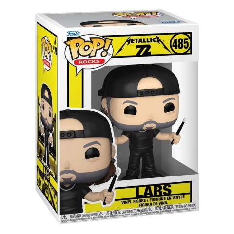 Funko POP Rocks: Metallica - Lars (72 Seasons)