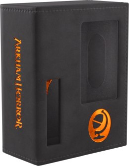 Gamegenic: Arkham Horror - Investigator Deck Tome - Seeker (Black-Orange)