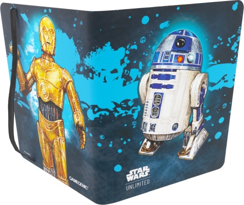 Gamegenic: Star Wars Unlimited Card Game - 18-Pocket Album - C-3PO/R2-D2