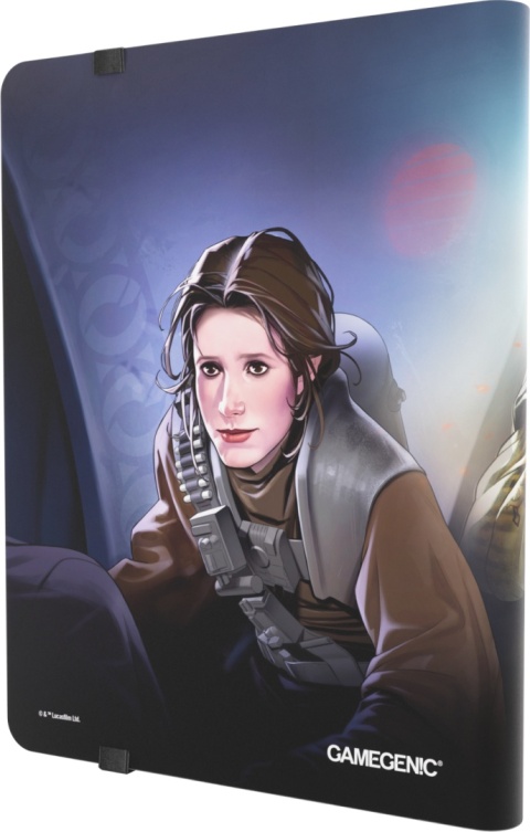Gamegenic: Star Wars Unlimited Card Game - 18-Pocket Album - Leia Organa/Jabba the Hutt