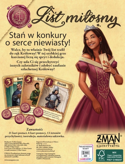 List miłosny