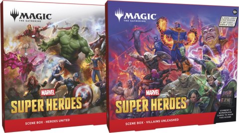 Magic the Gathering: Marvel Super Heroes - Scene Box Display (4)