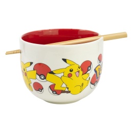 Pokemon - miska na ramen z pałeczkami 500ml