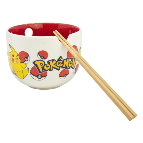Pokemon - miska na ramen z pałeczkami 500ml