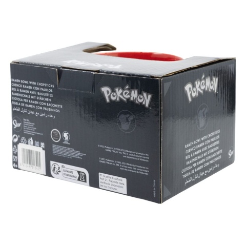Pokemon - miska na ramen z pałeczkami 500ml