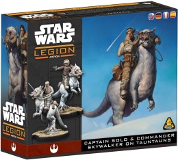 Star Wars Legion 2.0: Captain Solo & Luke Skywalker on Tauntaun