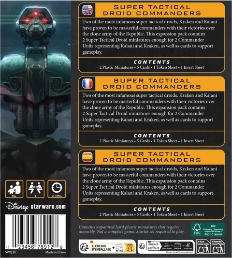 Star Wars Legion 2.0: Super Tactical Droid Commanders