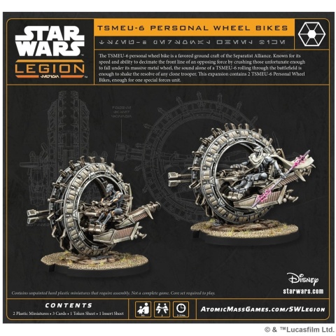 Star Wars: Legion 2.0 - TSMEU-6 Personal Wheel Bikes
