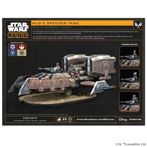 Star Wars: Legion 2.0 - WLO-5 Speeder Tank