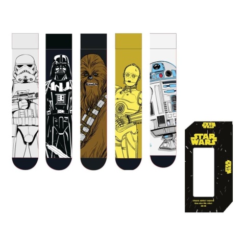 Star Wars Socks 5-Pack - skarpetki [38-45]