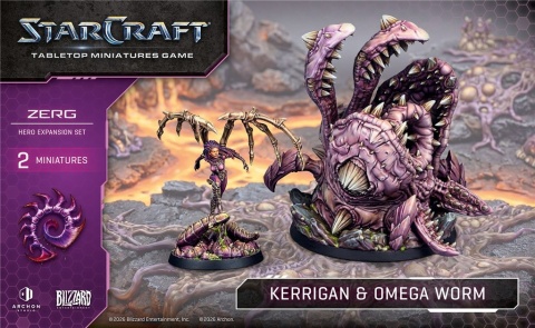 StarCraft: Kerrigan & Omega Worm - Zerg - Hero Expansion Set