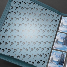 Ultra Pro: 9-Pocket Zippered Binder - Winter Paradise
