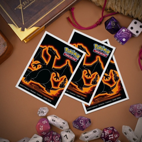 Ultra Pro: Pokémon - Apex Deck Protector Sleeves - Neon Kanto - Charizard