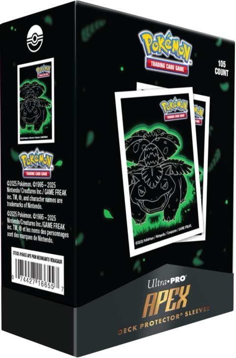 Ultra PRO Sleeves APEX - Neon Kanto - Venusaur [POKEMON]