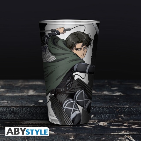 ATTACK ON TITAN Levi - szklanka 400ml