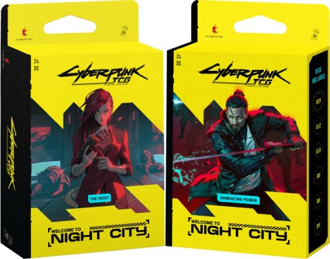 Cyberpunk TCG: Welcome to Night City - Retailer Starter Deck Display (6)