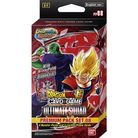 Dragon Ball Super Card Game: Unison Warrior Series - Ultimate Squad - Premium Pack Set 08