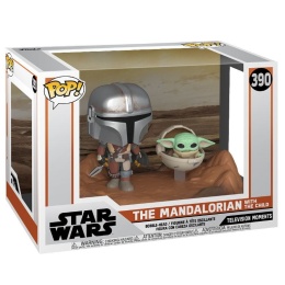 Funko POP Moment: Star Wars - The Mandalorian with The Child