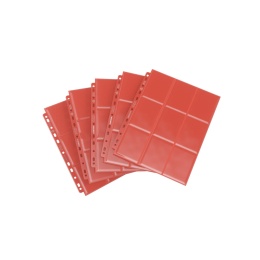 Gamegenic: 18-Pocket Pages Sideloading - Red (50 szt)