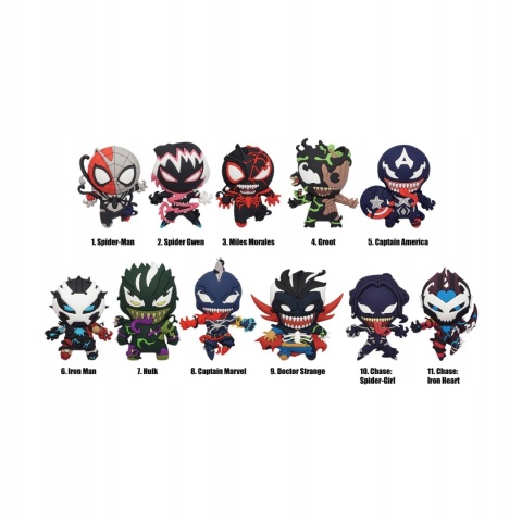 MARVEL Spider-Man Maximum Venom series 2 - brelok 3D
