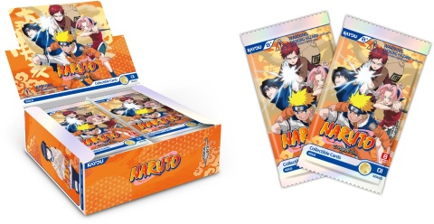 Naruto: Smriti Collectible Cards - Earth Scroll - Gold Booster Display (20)