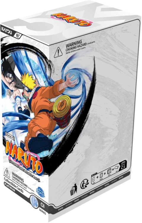 Naruto: Smriti Collectible Cards - Heaven Scroll - Platinum Booster Display (12)