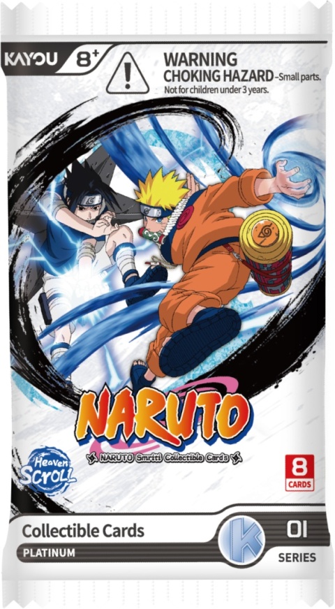 Naruto: Smriti Collectible Cards - Heaven Scroll - Platinum Booster Display (12)