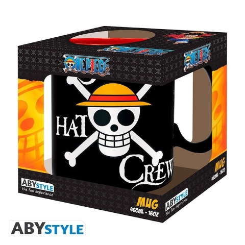 ONE PIECE Luffy & Skull - kubek 460ml