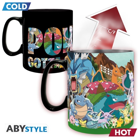 POKEMON Gotta catch em all - kubek 460ml
