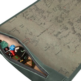 Ultra Pro: Dungeons & Dragons - Drizzt & the Forgotten Realms - Premium Dice Scroll Map