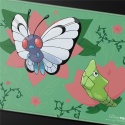 Ultra-Pro: Pokémon - Stitched Playmat - Caterpie