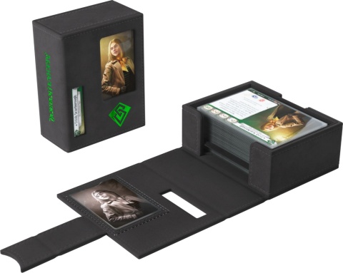 Gamegenic: Arkham Horror - Investigator Deck Tome - Rogue (Black-Green)