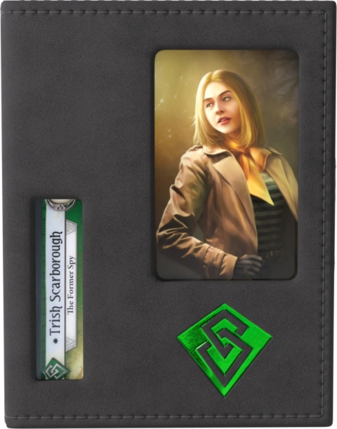 Gamegenic: Arkham Horror - Investigator Deck Tome - Rogue (Black-Green)