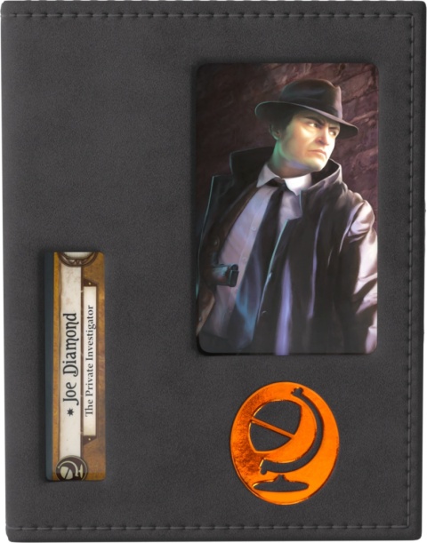Gamegenic: Arkham Horror - Investigator Deck Tome - Seeker (Black-Orange)