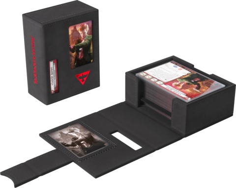 Gamegenic: Arkham Horror - Investigator Deck Tome - Survivor (Black-Red)