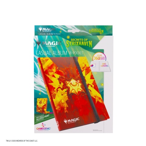 Gamegenic: Magic the Gathering - Secrets of Strixhaven - Casual Album 18-Pocket - Lorehold