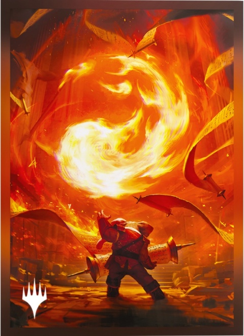 Gamegenic: Magic the Gathering - Secrets of Strixhaven - Premium Art Sleeves - Mountain