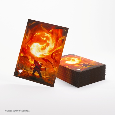 Gamegenic: Magic the Gathering - Secrets of Strixhaven - Premium Art Sleeves - Mountain