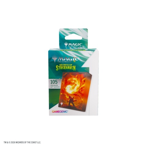 Gamegenic: Magic the Gathering - Secrets of Strixhaven - Premium Art Sleeves - Mountain