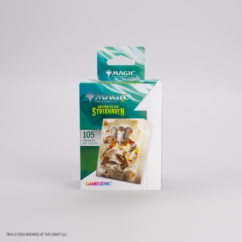 Gamegenic: Magic the Gathering - Secrets of Strixhaven - Premium Art Sleeves - Quintorius, History Chaser