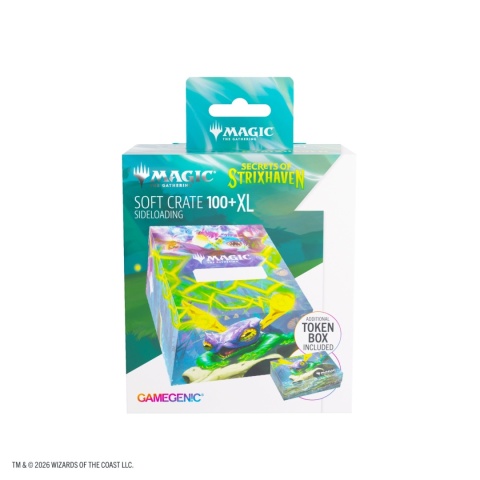 Gamegenic: Magic the Gathering - Secrets of Strixhaven - Soft Crate 100+XL Sideloading - Bogwater Lumaret/Dina, Essence Brewer